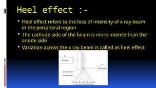 Production of x ray in dentistry - presentation | PPTX