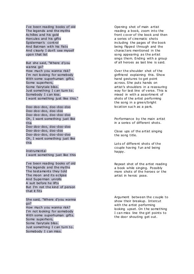 Production Outline Production Outline