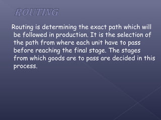 Production planning | PPT