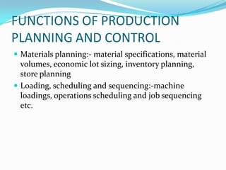 Production planning and_control-an_introduction | PPTX