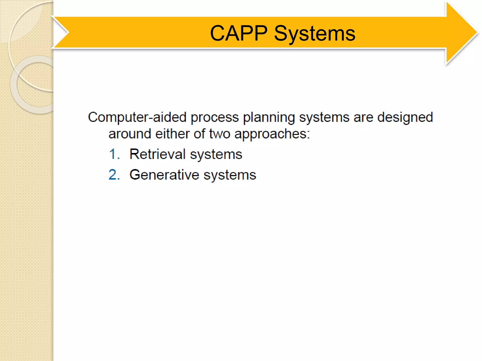 CAPP Systems
 