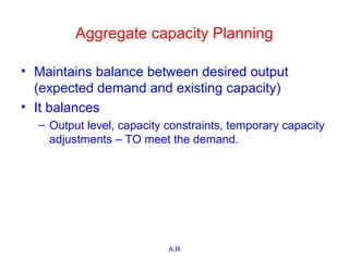 Production planning and scheduling | PPT