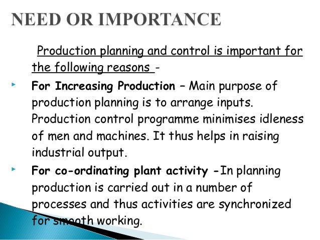 production planning and control important questions rejinpaul