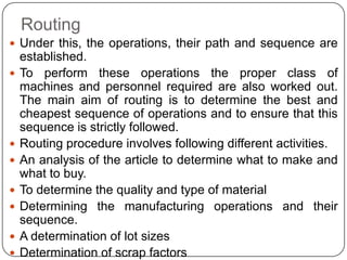 Production planning & control(ppc) | PPTX