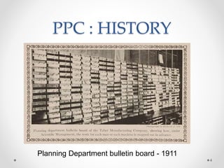 PPC : HISTORY
4
Planning Department bulletin board - 1911
 