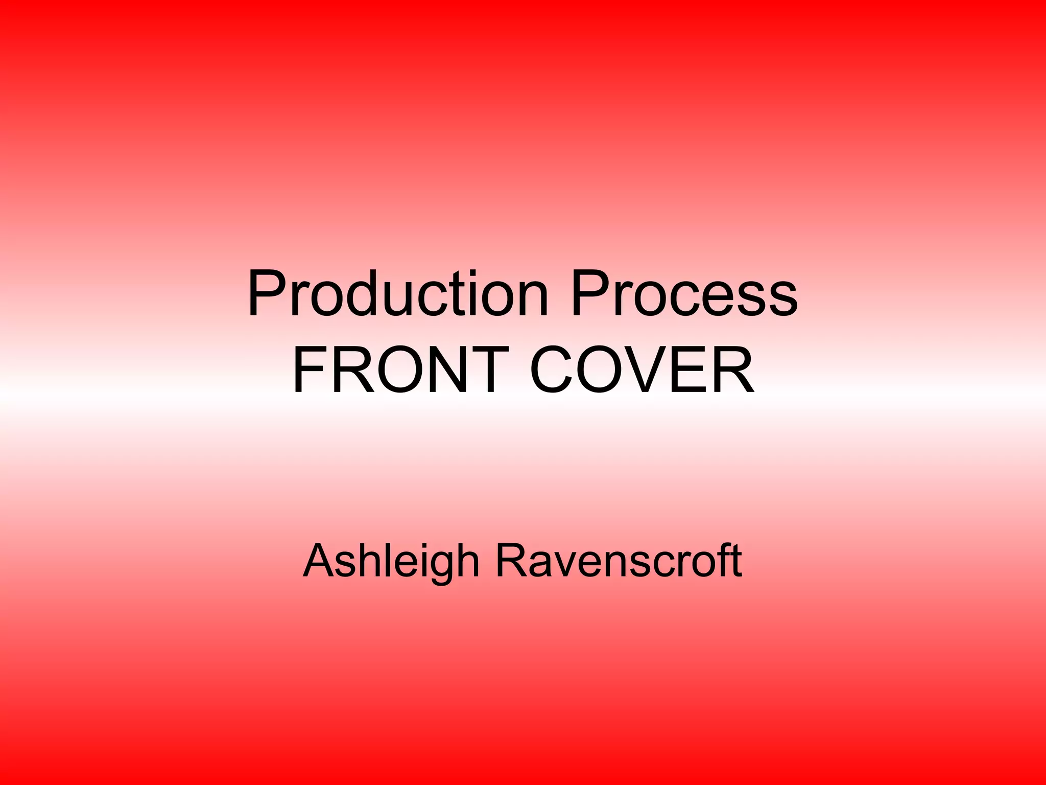 Production process | PPT
