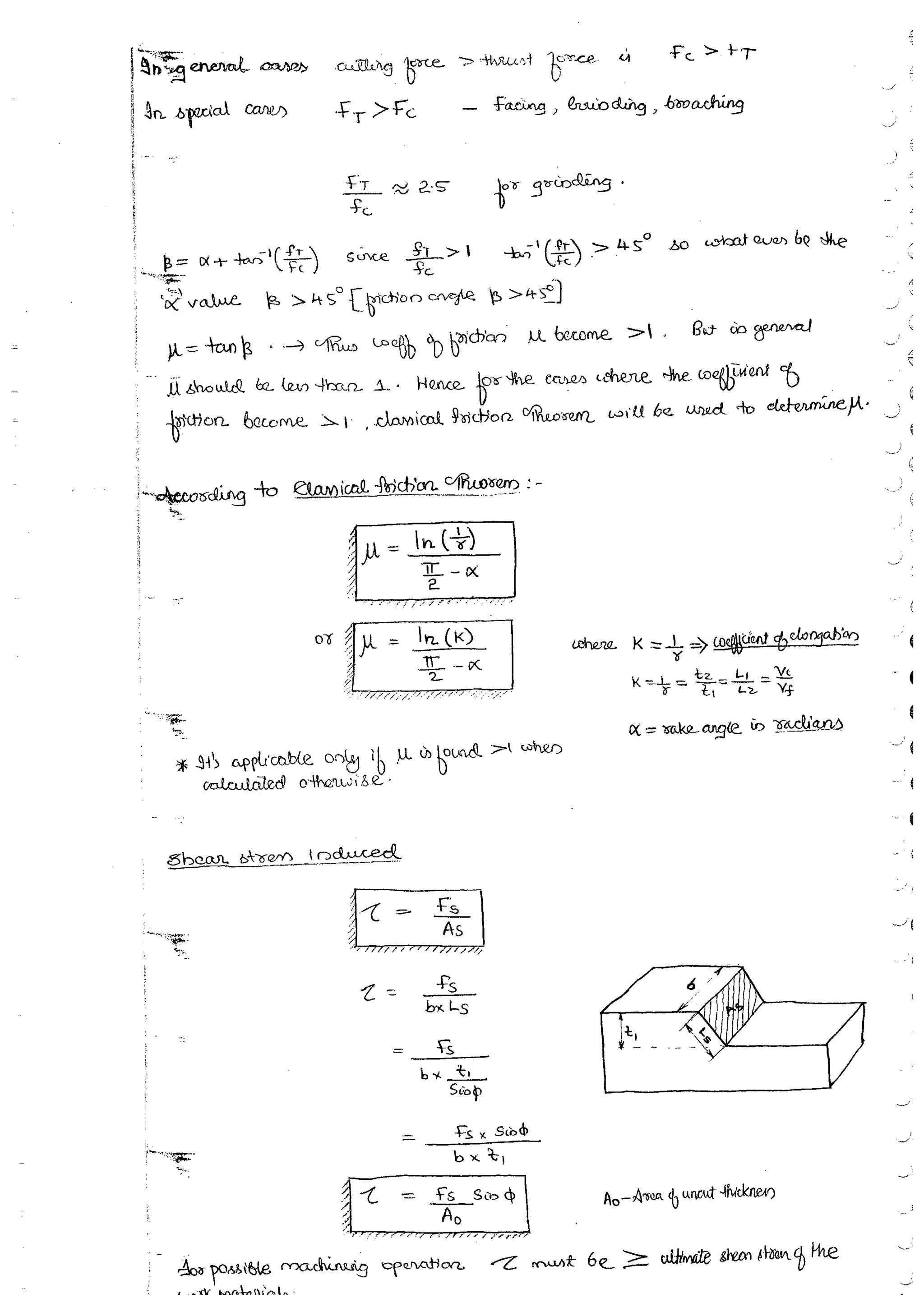 Production Process 1 Mechanical Engineering Handwritten classes Notes (Study Materials) for IES PSUs GATE