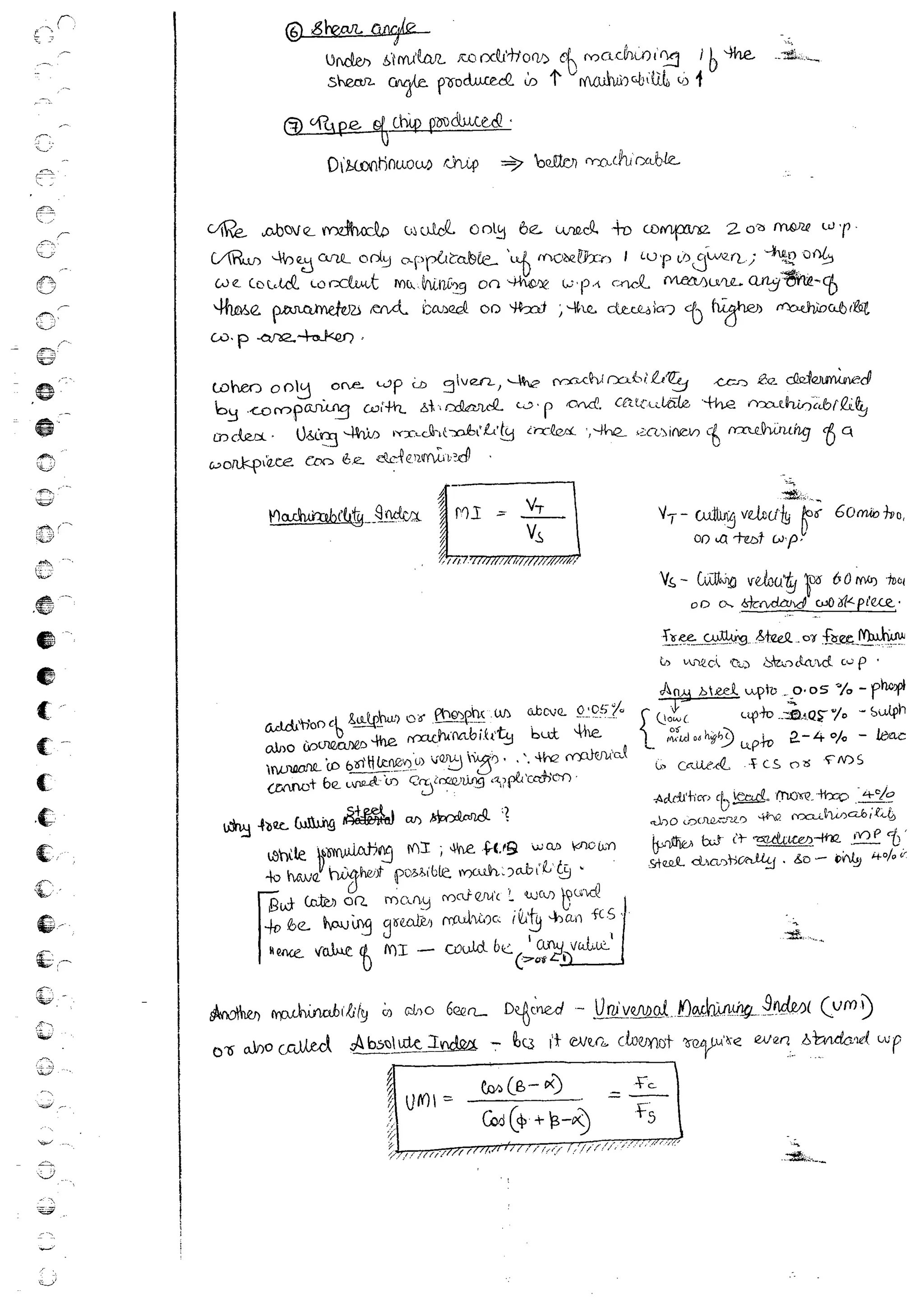 Production Process 1 Mechanical Engineering Handwritten classes Notes (Study Materials) for IES PSUs GATE