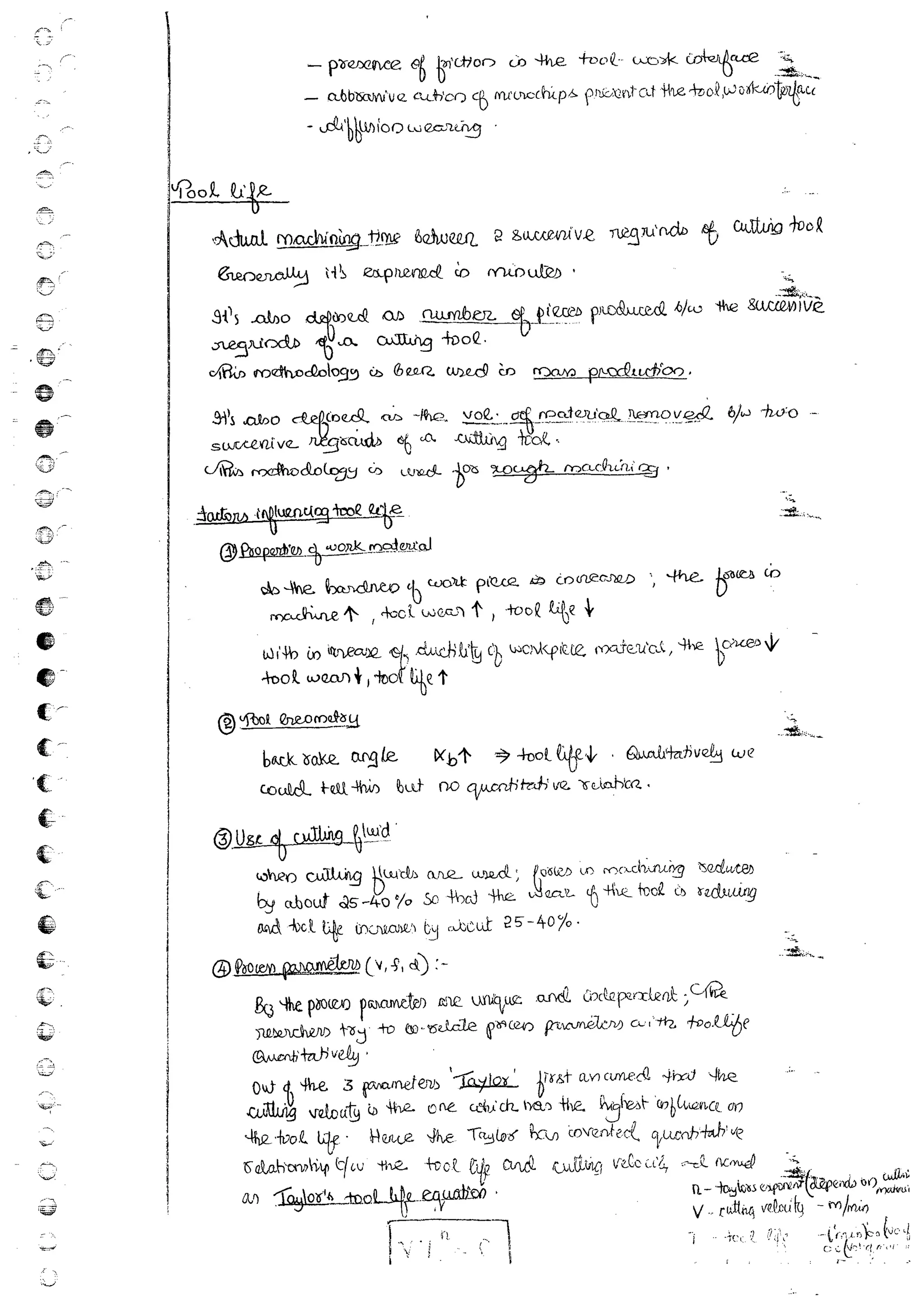 Production Process 1 Mechanical Engineering Handwritten classes Notes (Study Materials) for IES PSUs GATE