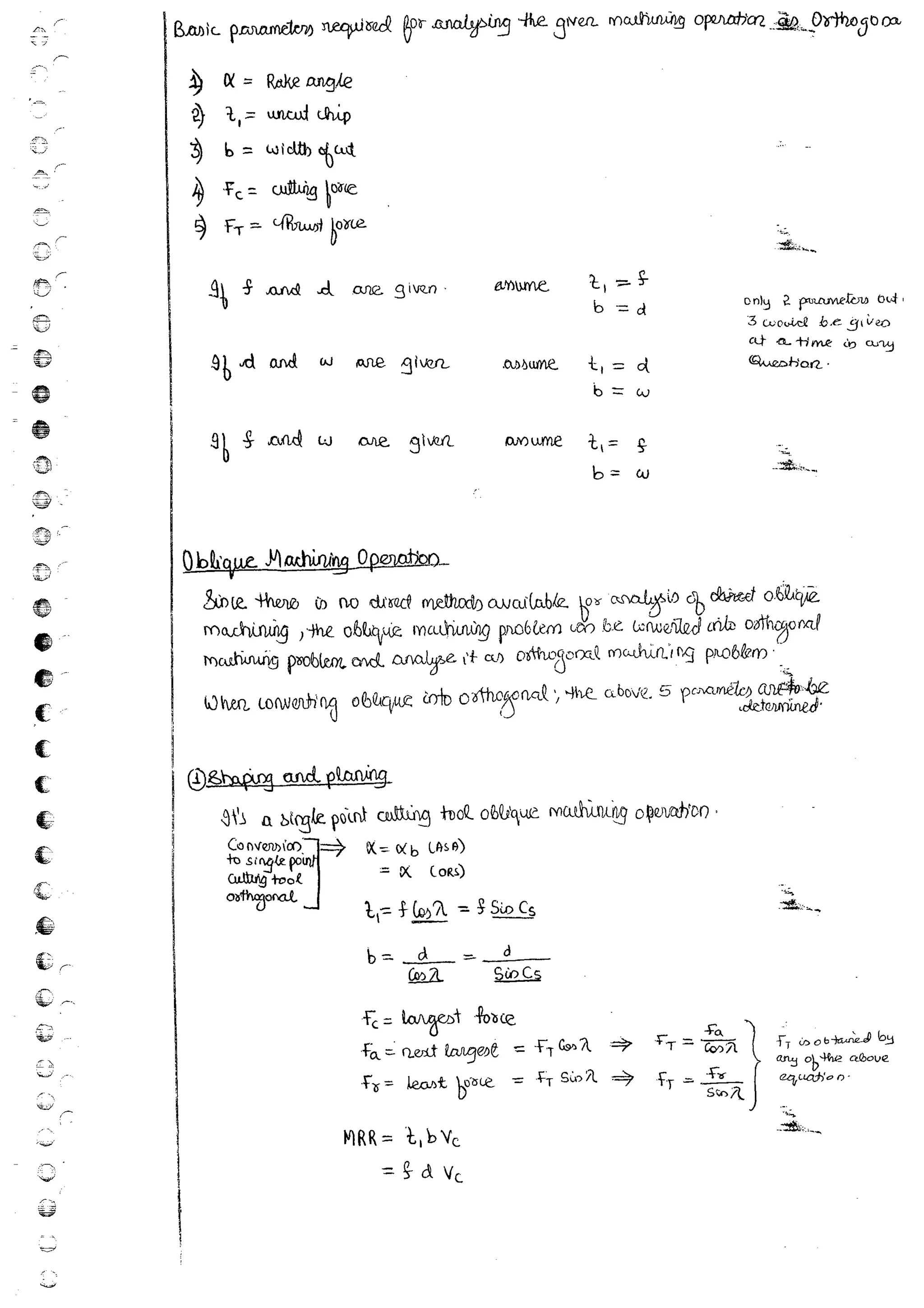 Production Process 1 Mechanical Engineering Handwritten classes Notes (Study Materials) for IES PSUs GATE