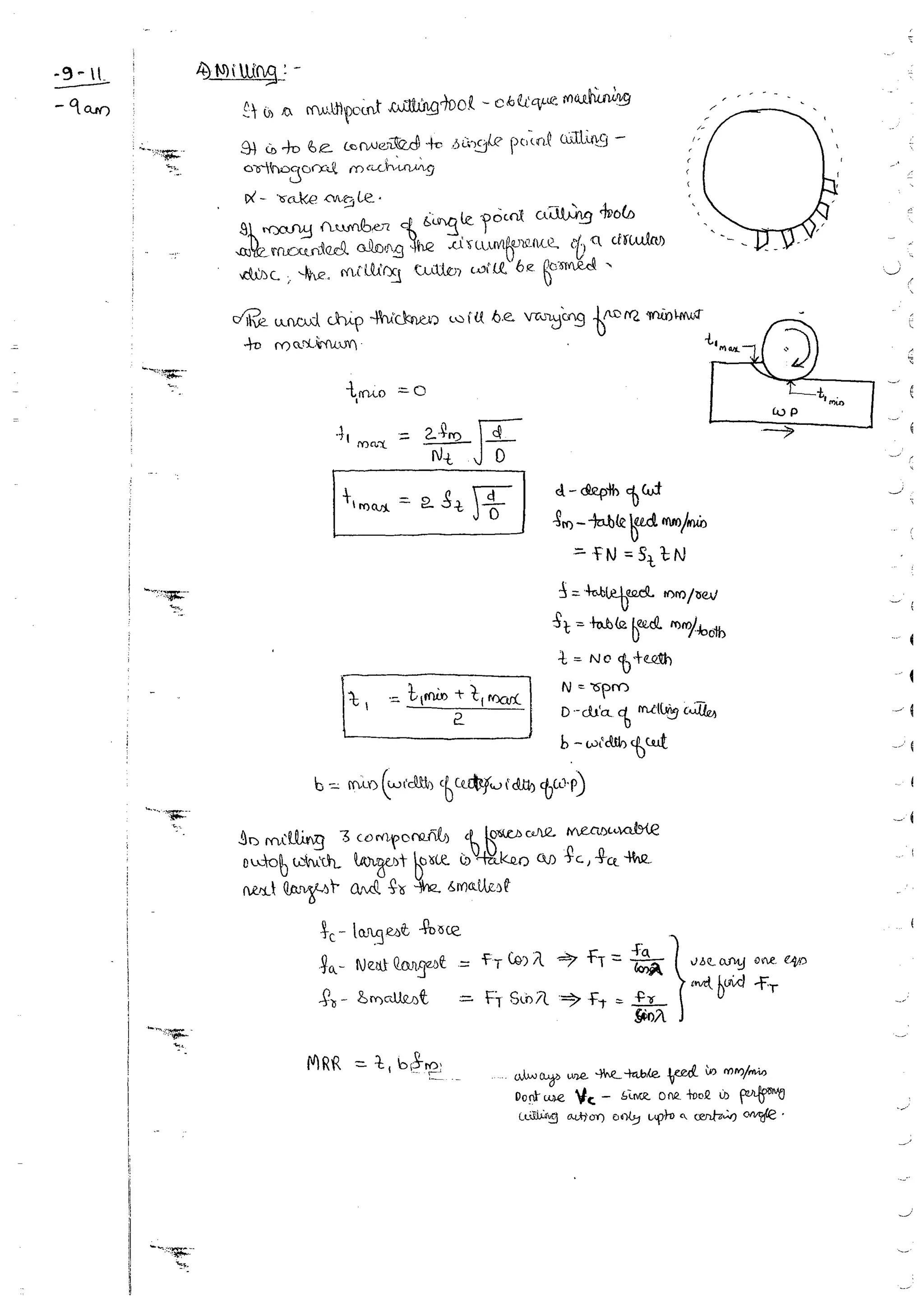 Production Process 1 Mechanical Engineering Handwritten classes Notes (Study Materials) for IES PSUs GATE