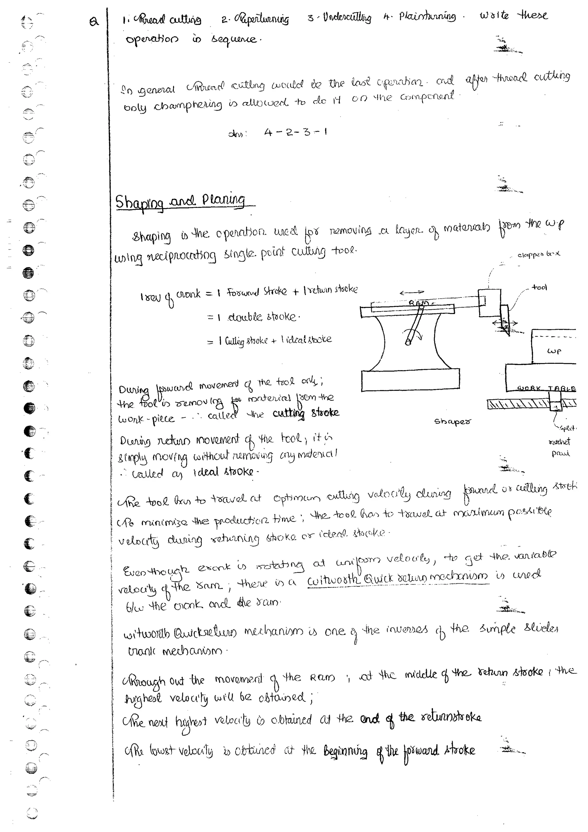 Production Process 1 Mechanical Engineering Handwritten classes Notes (Study Materials) for IES PSUs GATE
