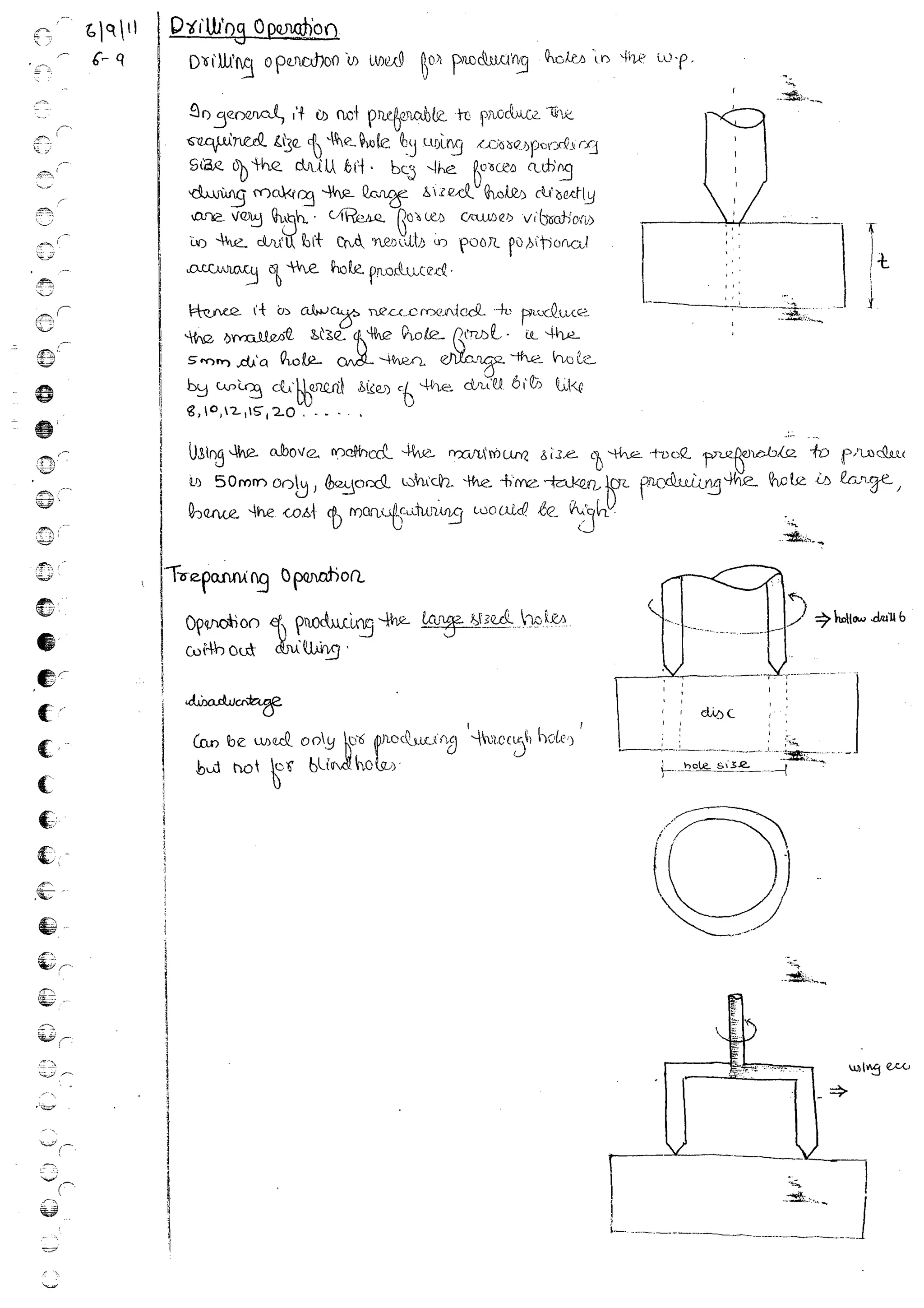Production Process 1 Mechanical Engineering Handwritten classes Notes (Study Materials) for IES PSUs GATE