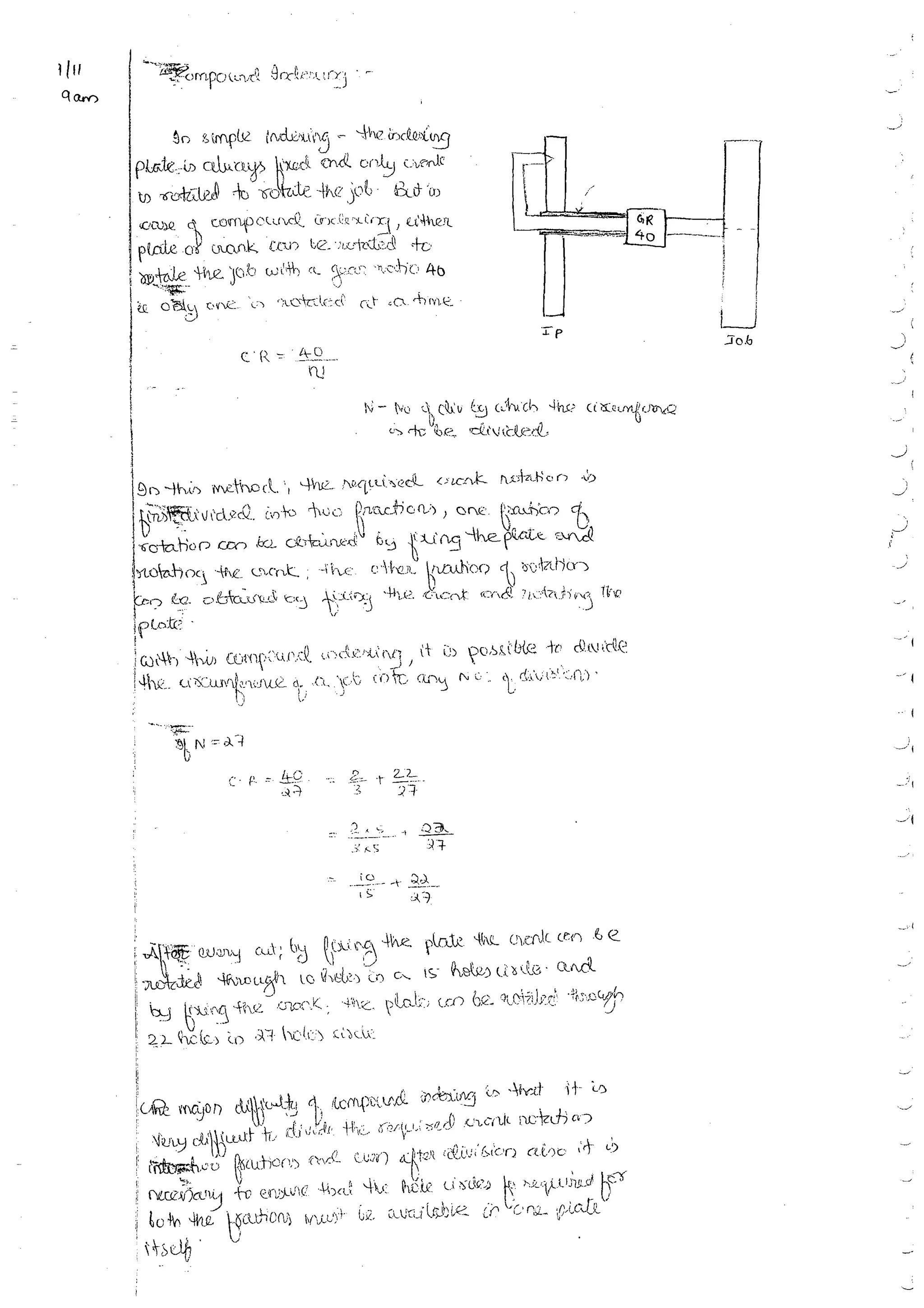Production Process 1 Mechanical Engineering Handwritten classes Notes (Study Materials) for IES PSUs GATE