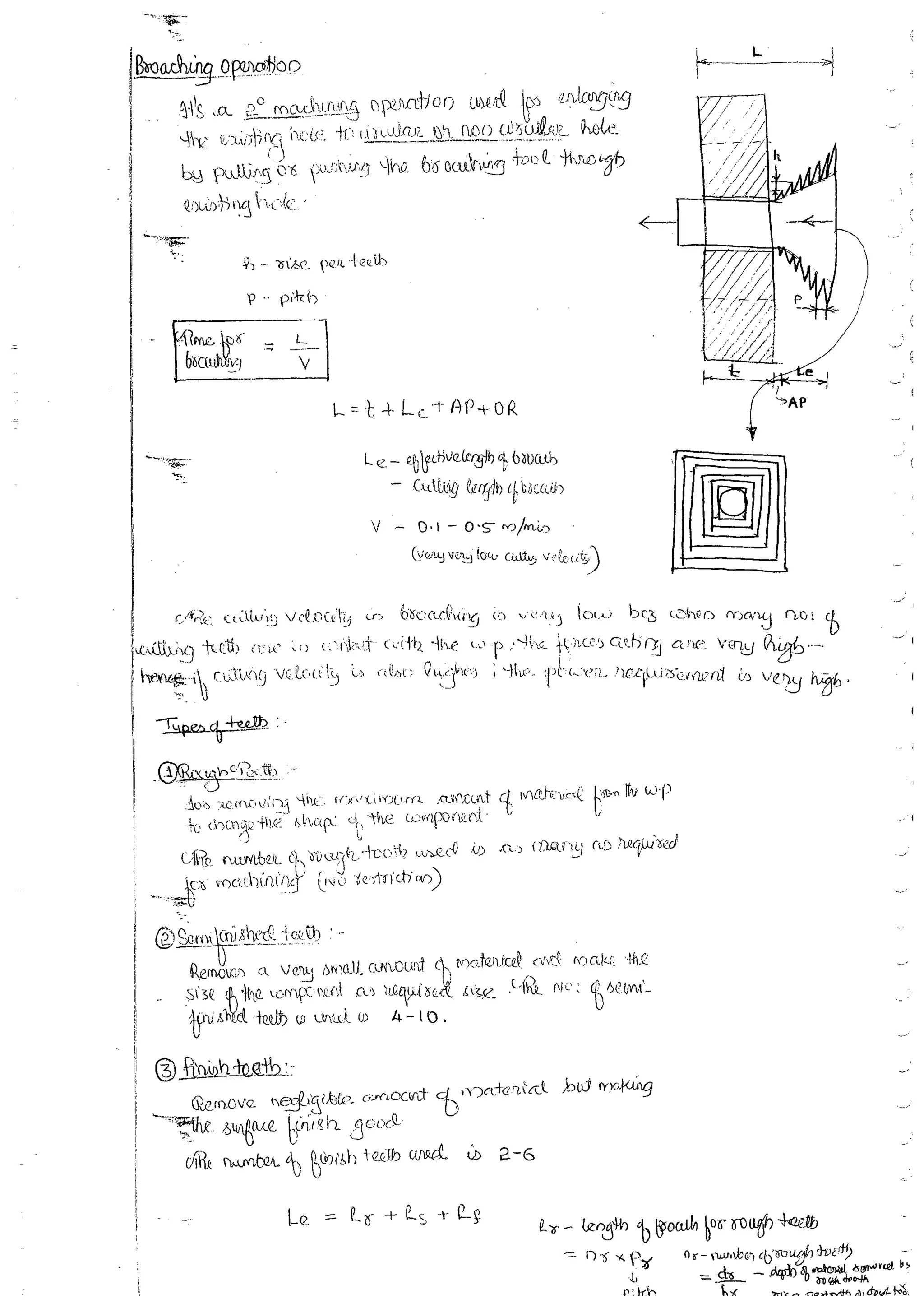 Production Process 1 Mechanical Engineering Handwritten classes Notes (Study Materials) for IES PSUs GATE