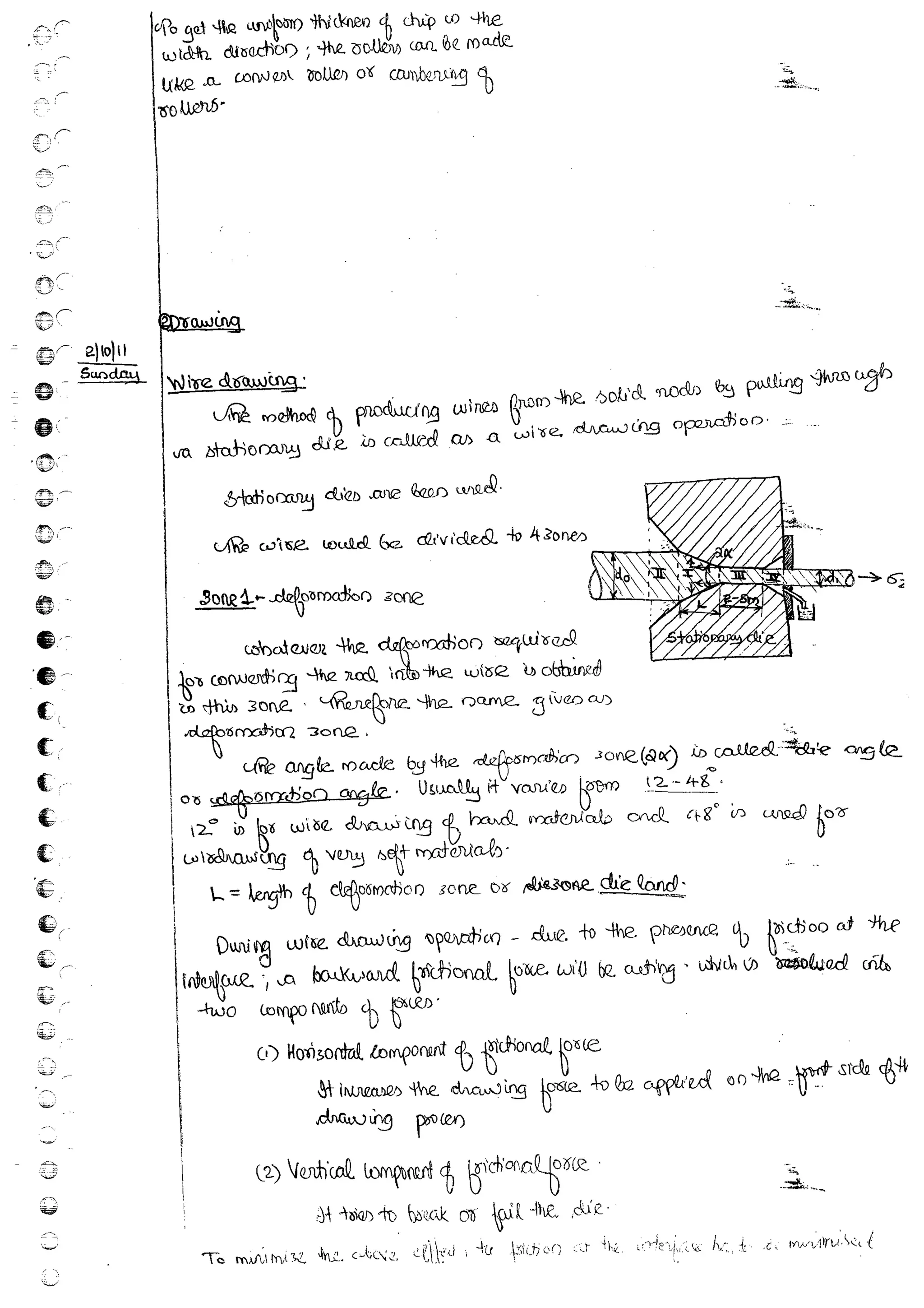 Production Process 1 Mechanical Engineering Handwritten classes Notes (Study Materials) for IES PSUs GATE