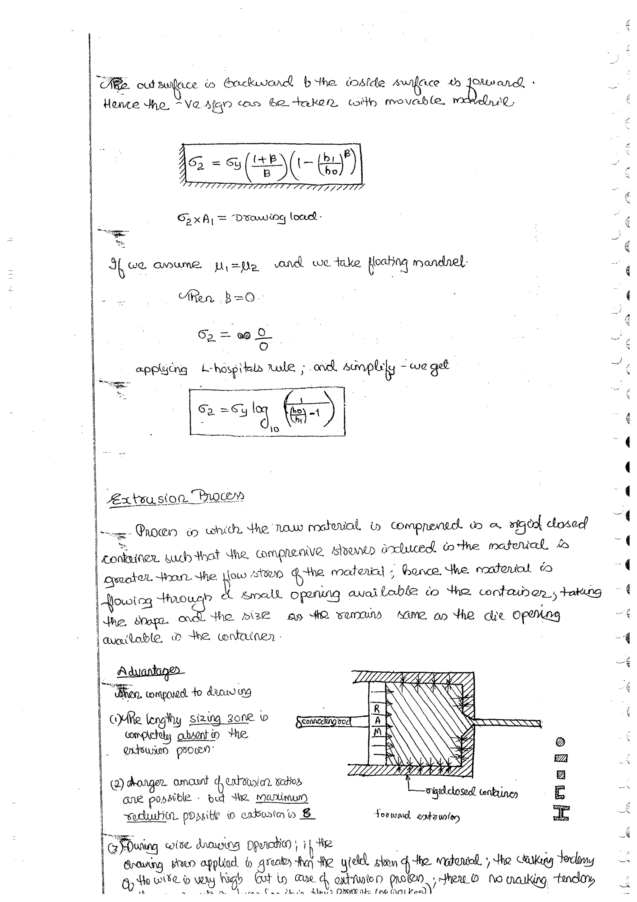 Production Process 1 Mechanical Engineering Handwritten classes Notes (Study Materials) for IES PSUs GATE