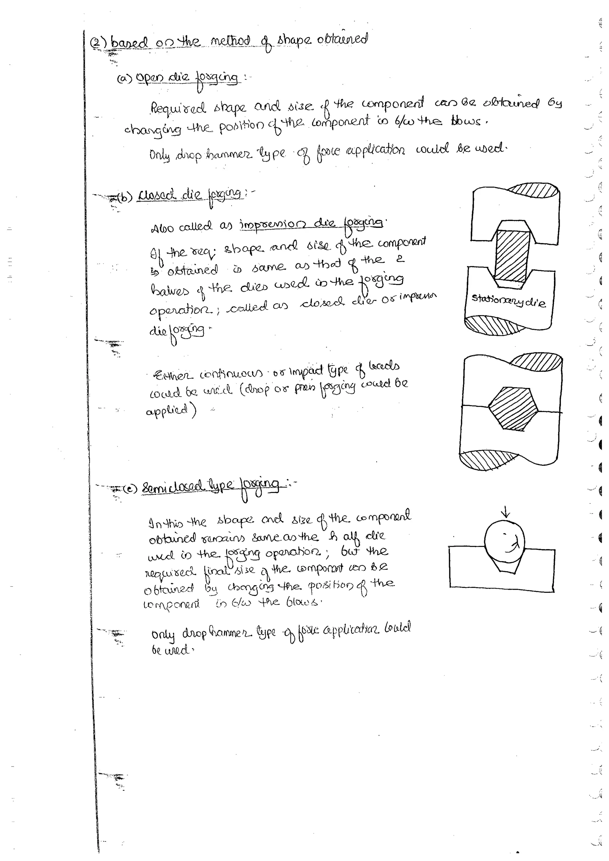 Production Process 1 Mechanical Engineering Handwritten classes Notes (Study Materials) for IES PSUs GATE