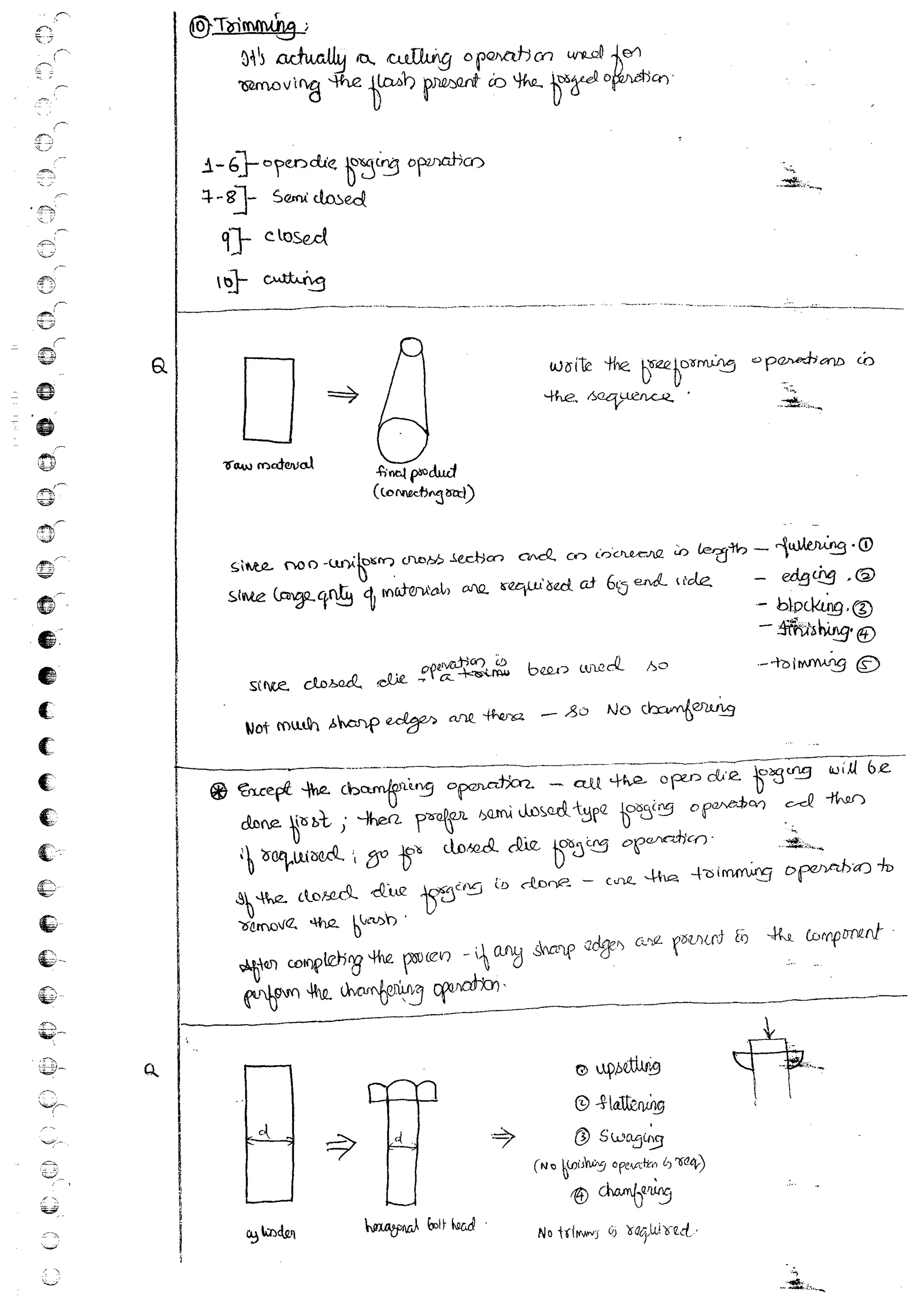 Production Process 1 Mechanical Engineering Handwritten classes Notes (Study Materials) for IES PSUs GATE