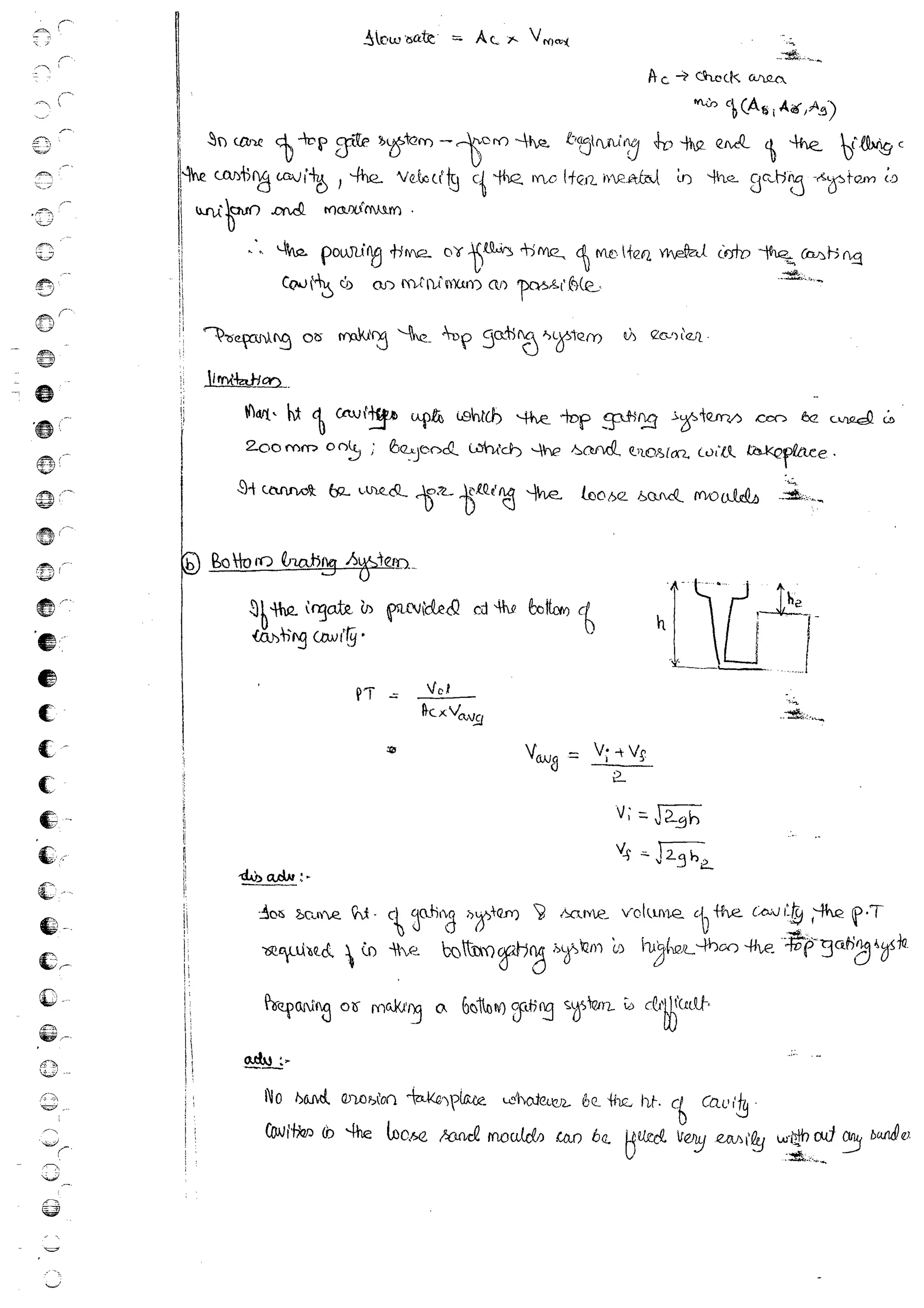 Production Process 1 Mechanical Engineering Handwritten classes Notes (Study Materials) for IES PSUs GATE