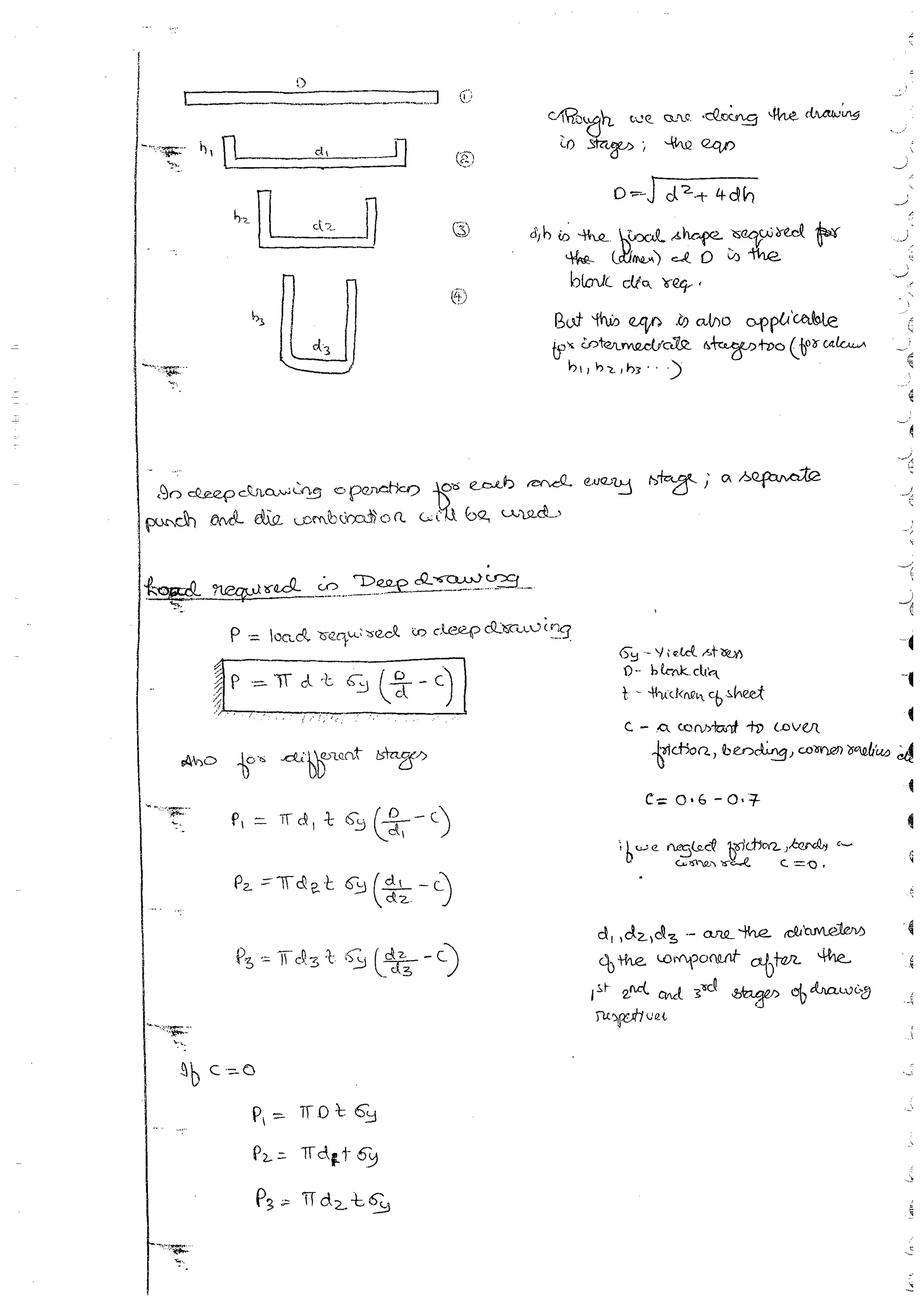 Production Process 1 Mechanical Engineering Handwritten classes Notes (Study Materials) for IES PSUs GATE