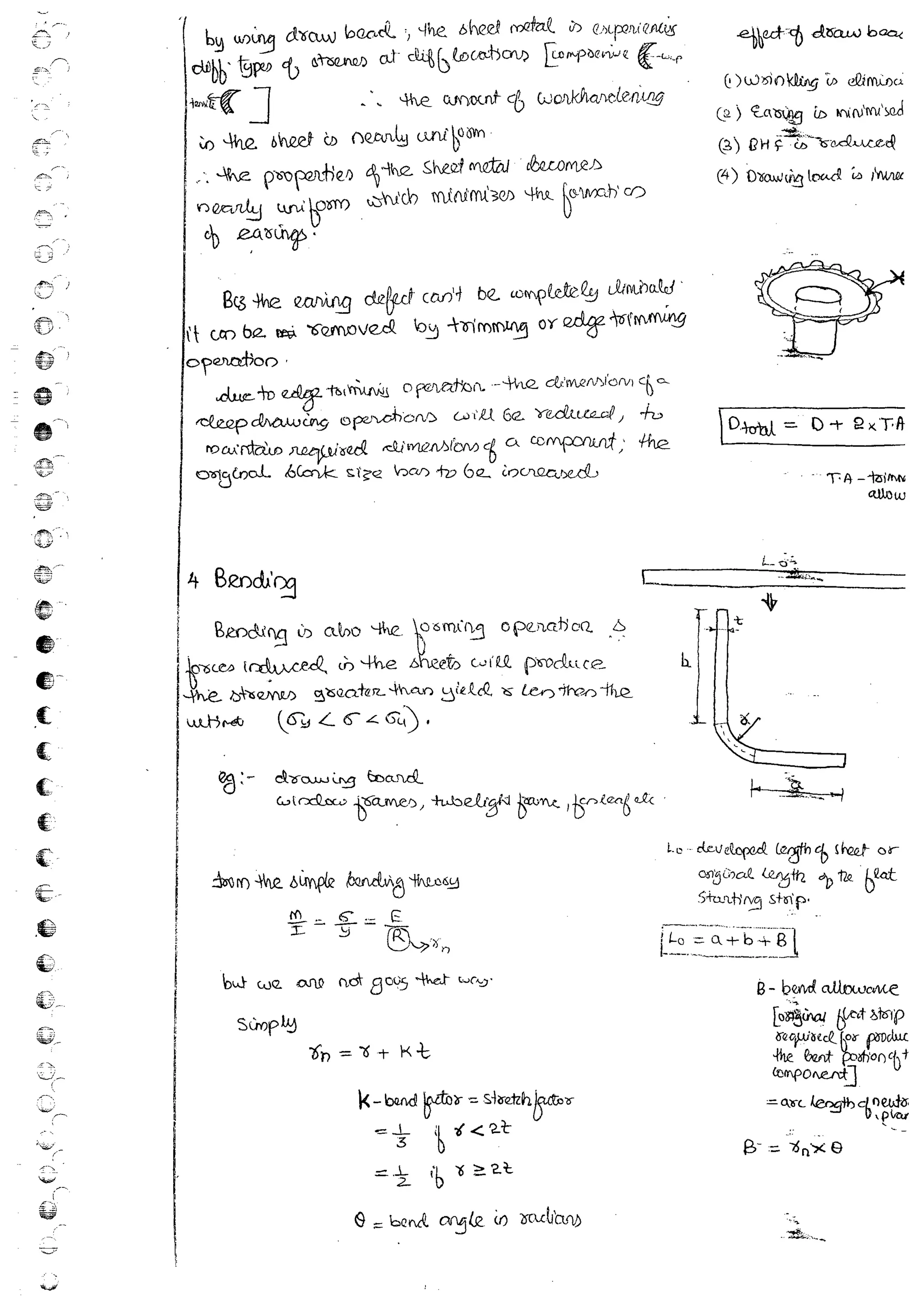 Production Process 1 Mechanical Engineering Handwritten classes Notes (Study Materials) for IES PSUs GATE