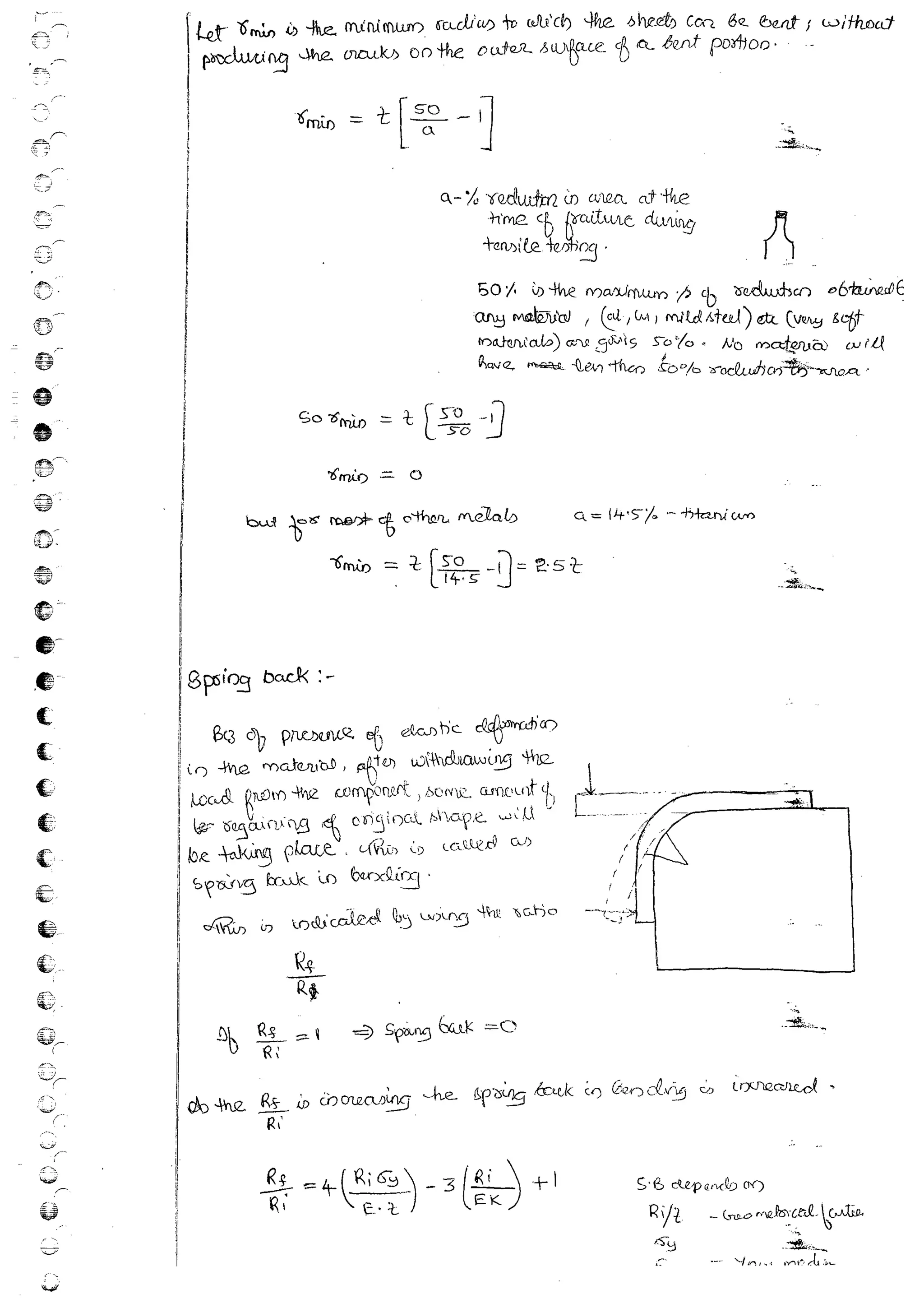 Production Process 1 Mechanical Engineering Handwritten classes Notes (Study Materials) for IES PSUs GATE
