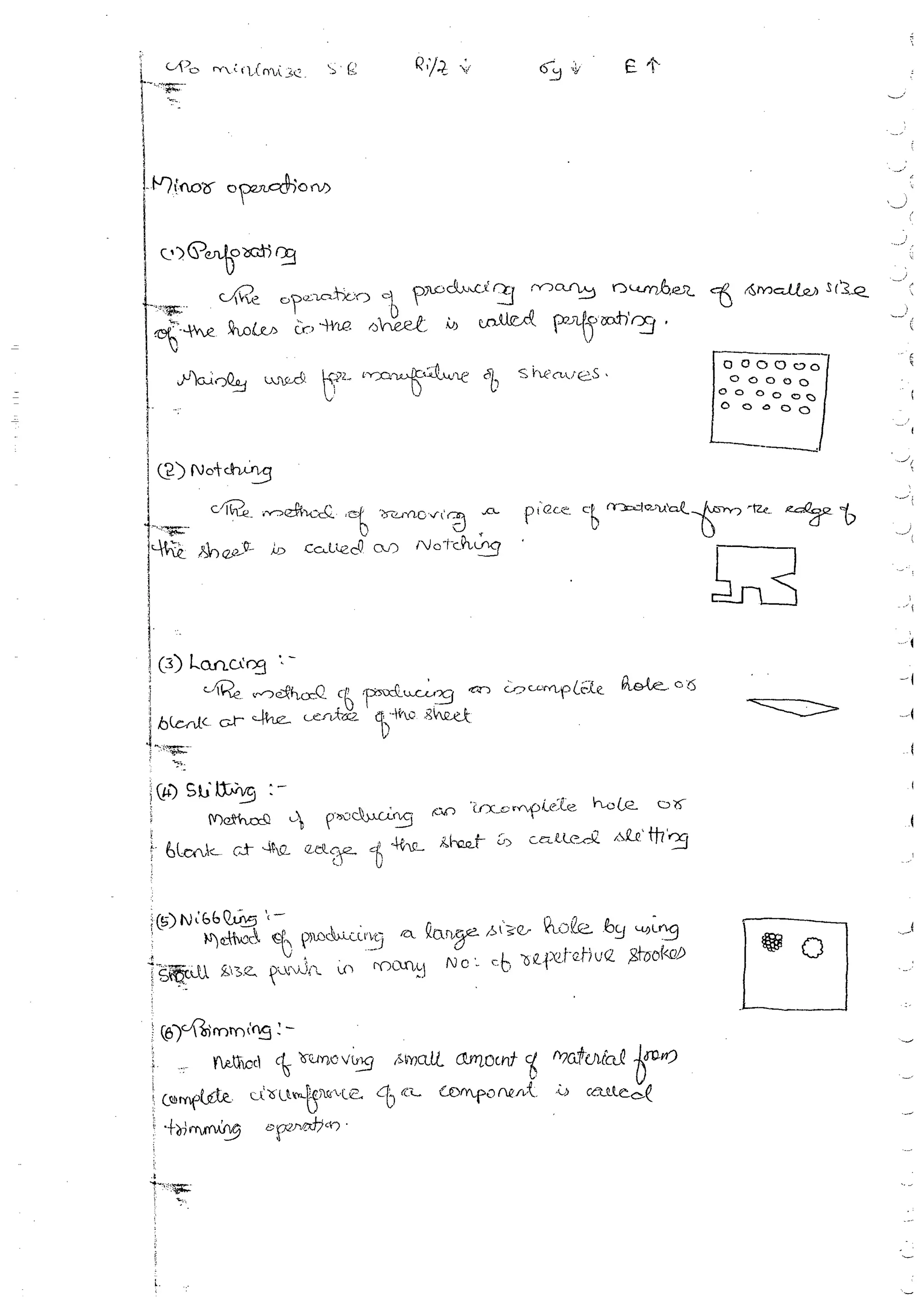 Production Process 1 Mechanical Engineering Handwritten classes Notes (Study Materials) for IES PSUs GATE