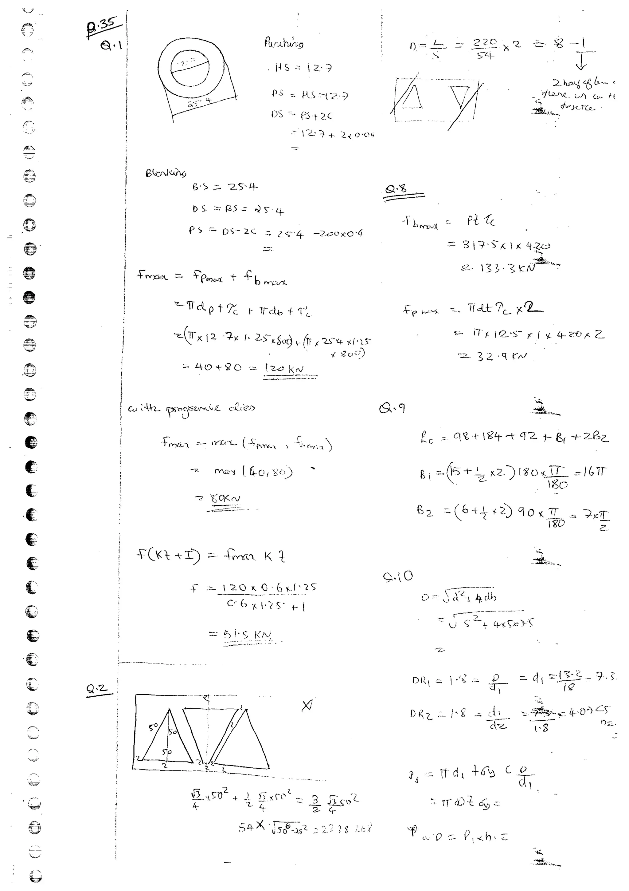 Production Process 1 Mechanical Engineering Handwritten classes Notes (Study Materials) for IES PSUs GATE