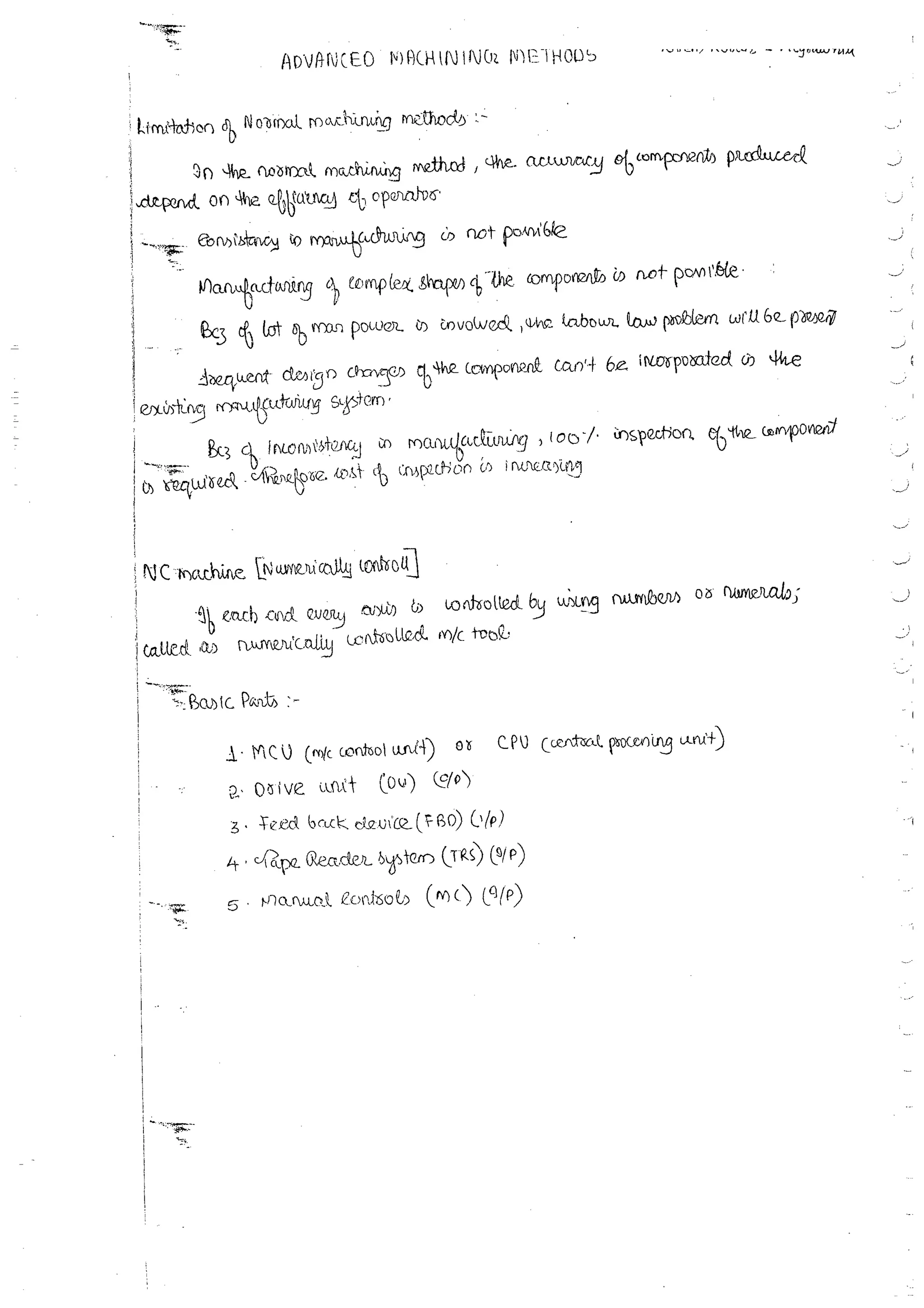 Production Process 1 Mechanical Engineering Handwritten classes Notes (Study Materials) for IES PSUs GATE