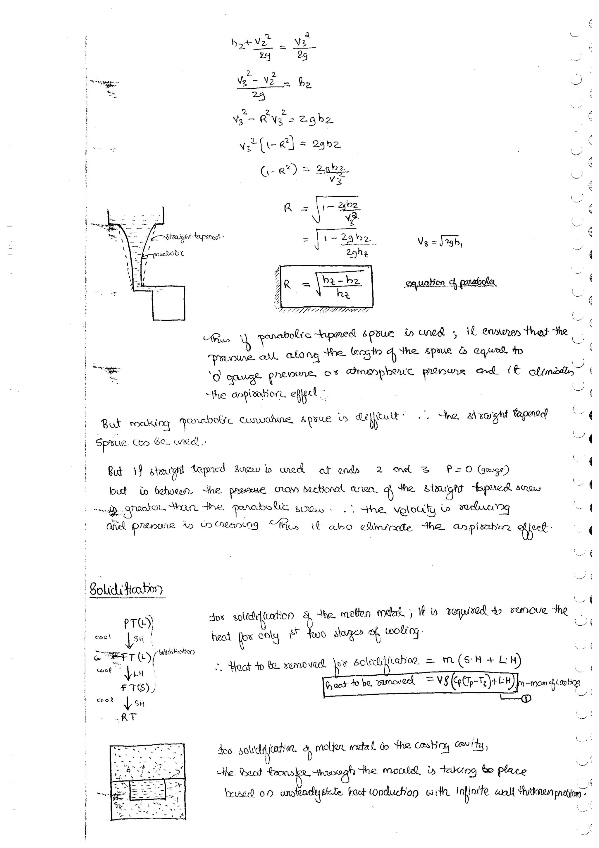 Production Process 1 Mechanical Engineering Handwritten classes Notes (Study Materials) for IES PSUs GATE