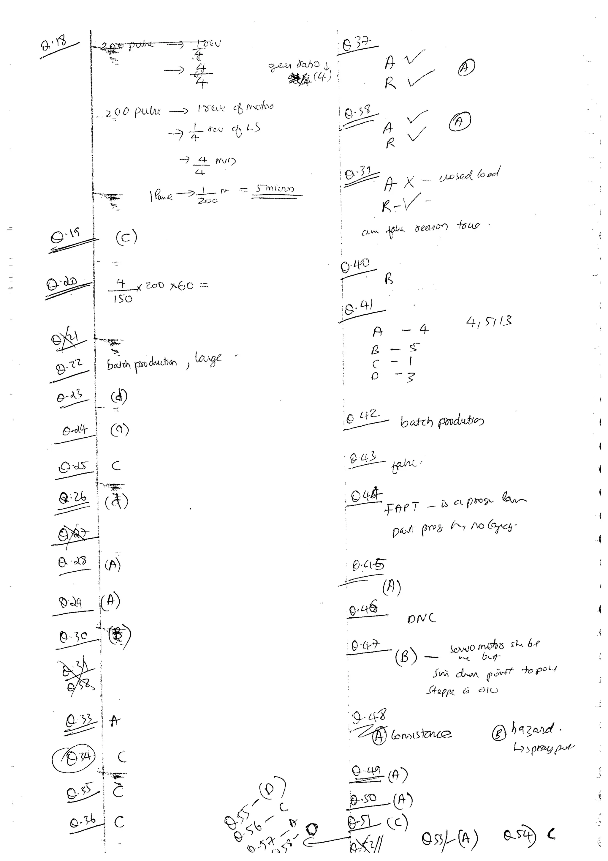 Production Process 1 Mechanical Engineering Handwritten classes Notes (Study Materials) for IES PSUs GATE