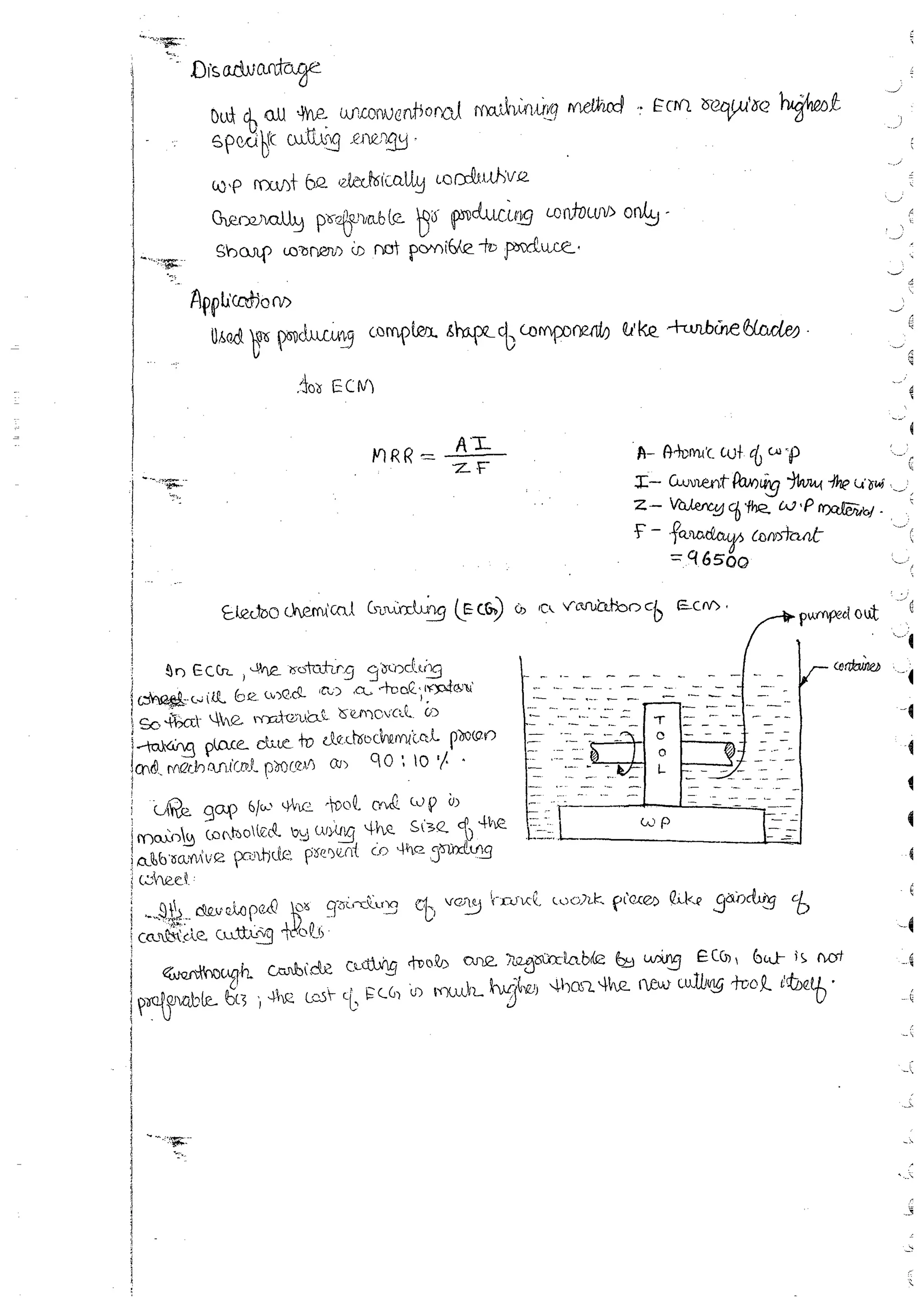 Production Process 1 Mechanical Engineering Handwritten classes Notes (Study Materials) for IES PSUs GATE