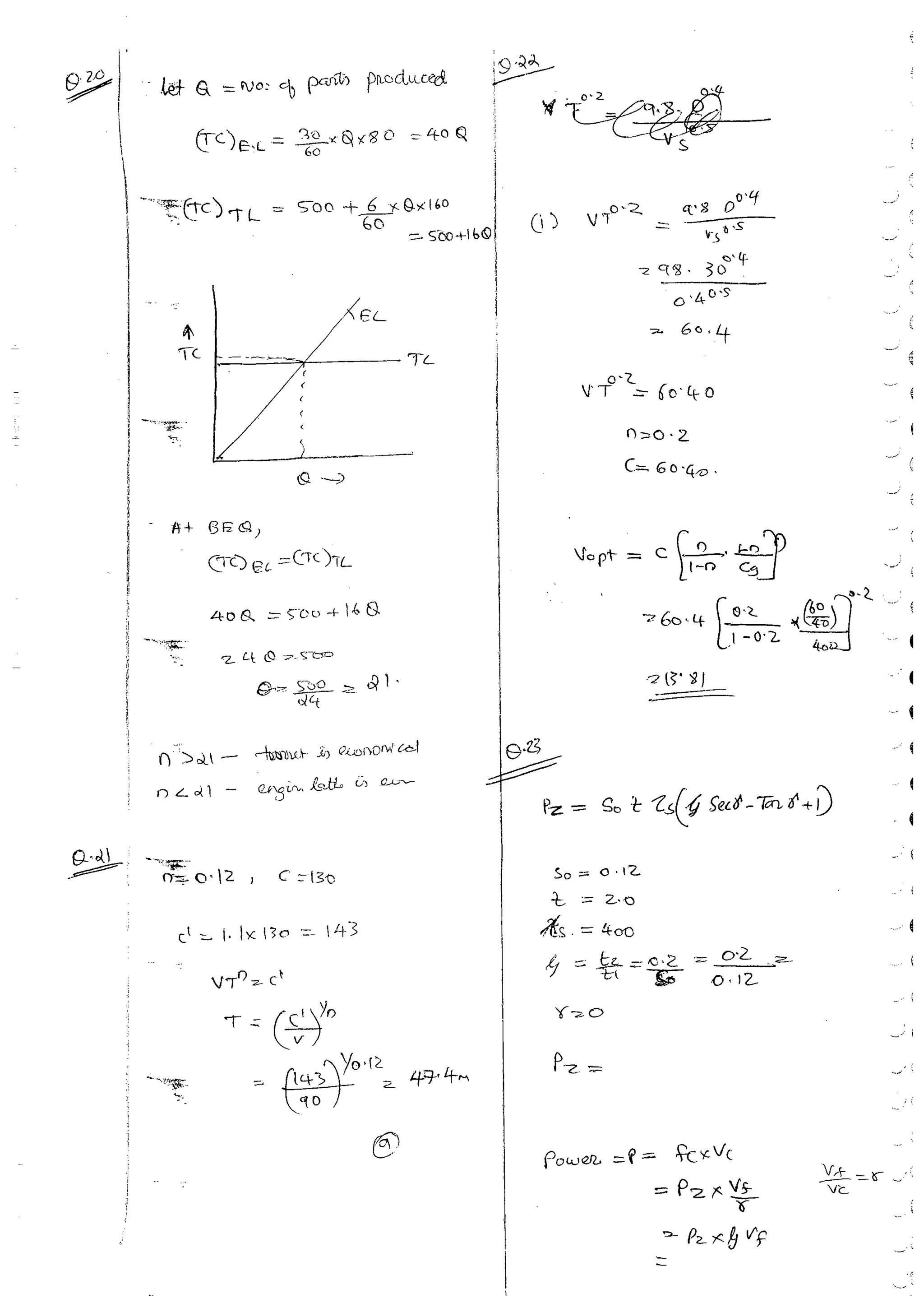 Production Process 1 Mechanical Engineering Handwritten classes Notes (Study Materials) for IES PSUs GATE