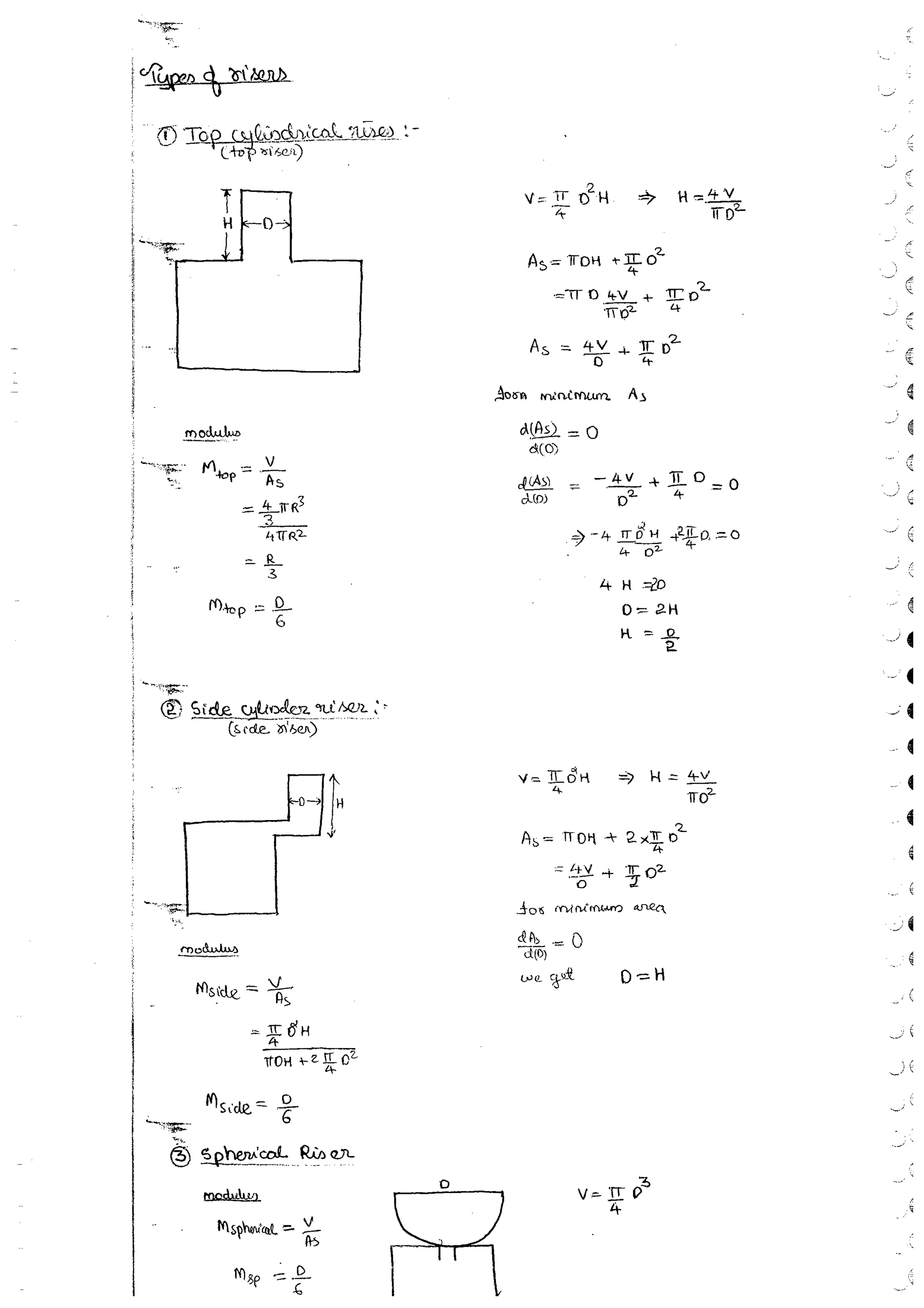 Production Process 1 Mechanical Engineering Handwritten classes Notes (Study Materials) for IES PSUs GATE