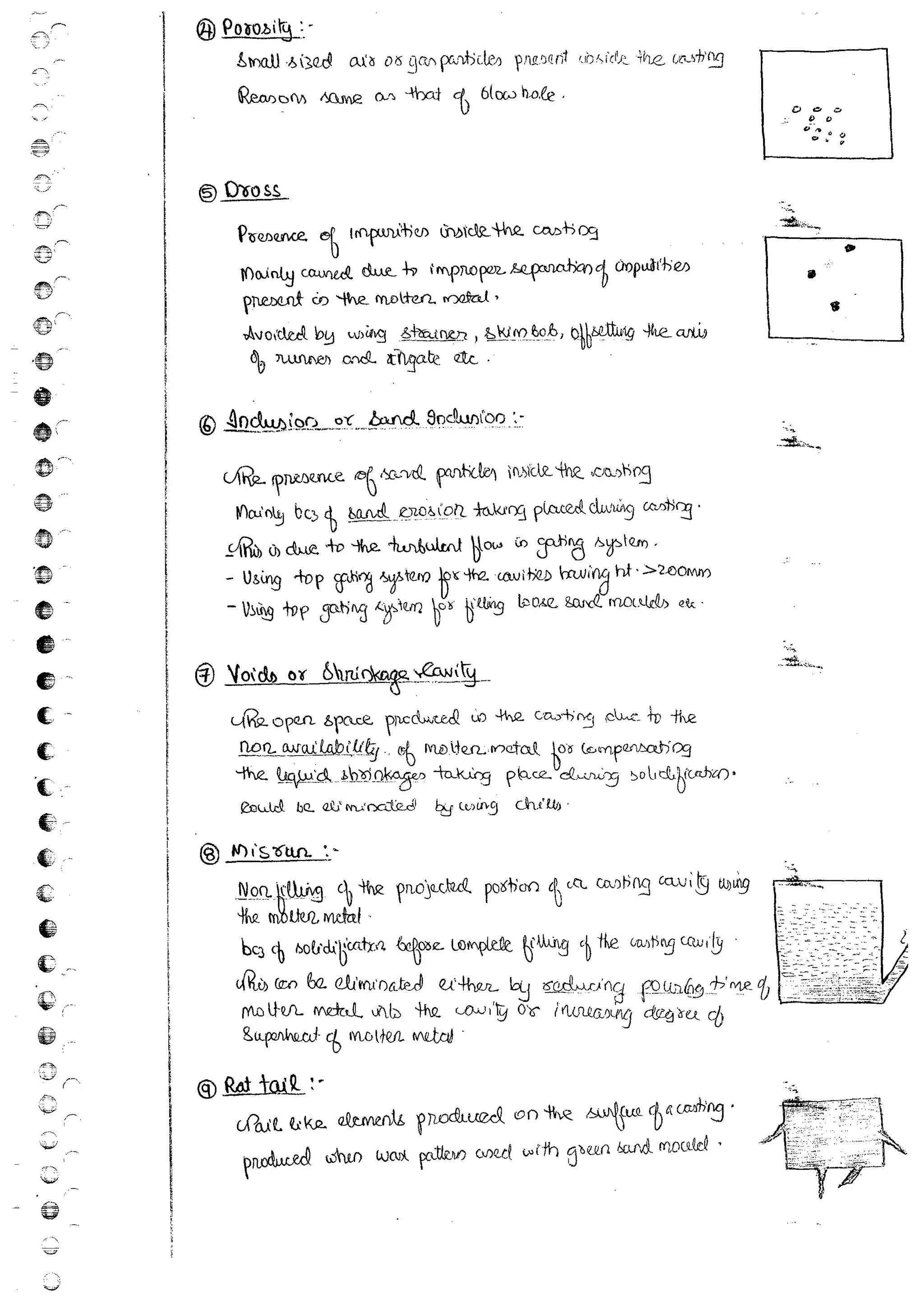 Production Process 1 Mechanical Engineering Handwritten classes Notes (Study Materials) for IES PSUs GATE