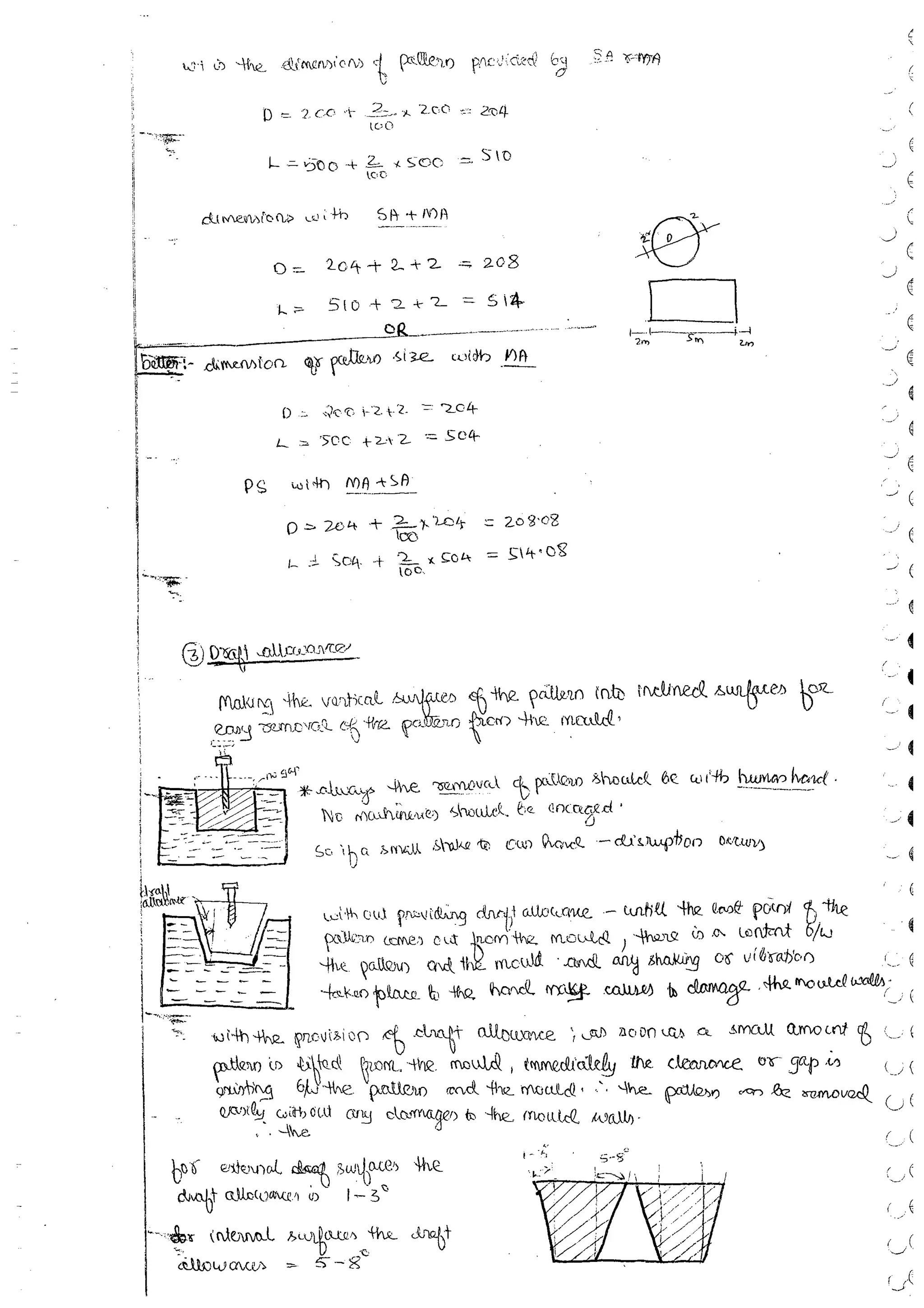 Production Process 1 Mechanical Engineering Handwritten classes Notes (Study Materials) for IES PSUs GATE