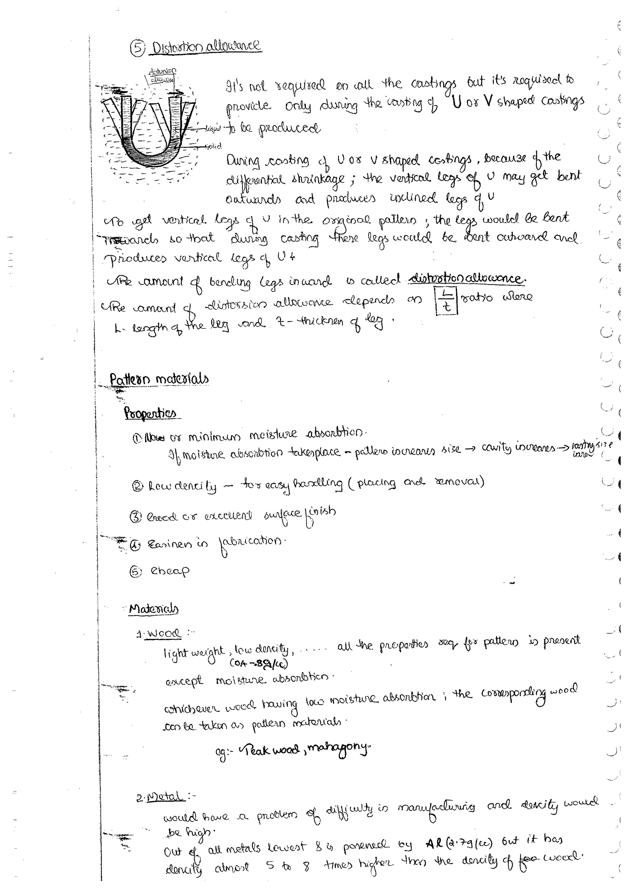 Production Process 1 Mechanical Engineering Handwritten classes Notes (Study Materials) for IES PSUs GATE
