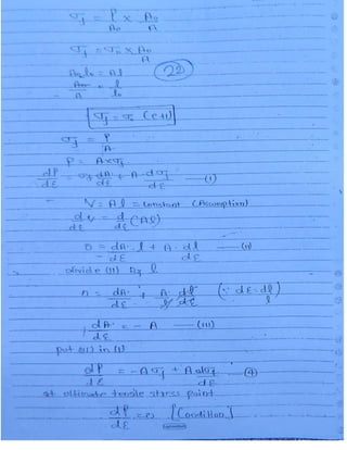 Production Process 2 Mechanical Engineering Handwritten classes Notes ...