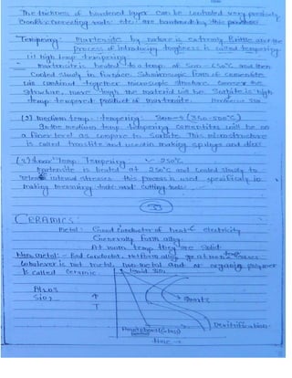 Production Process 2 Mechanical Engineering Handwritten classes Notes ...