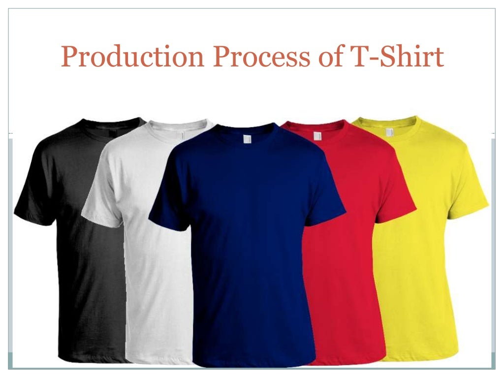 Production Process of TShirt