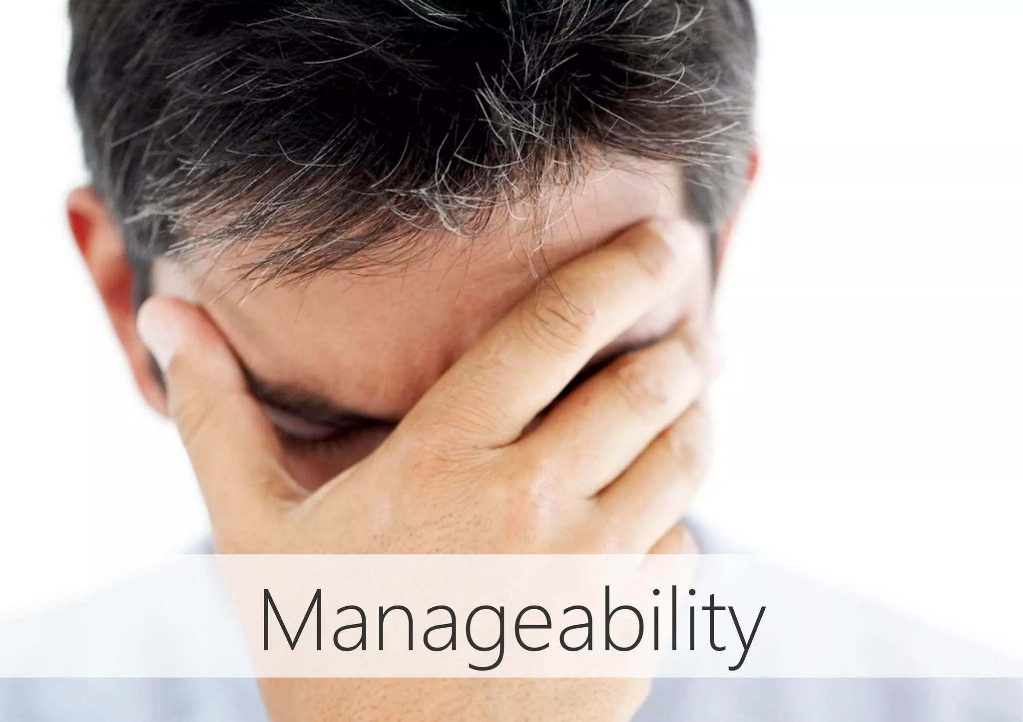 Manageability
 