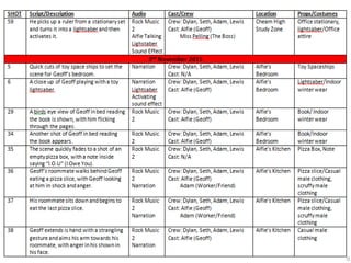 Production Schedule | PPTX