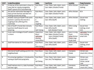 Production Schedule | PPTX