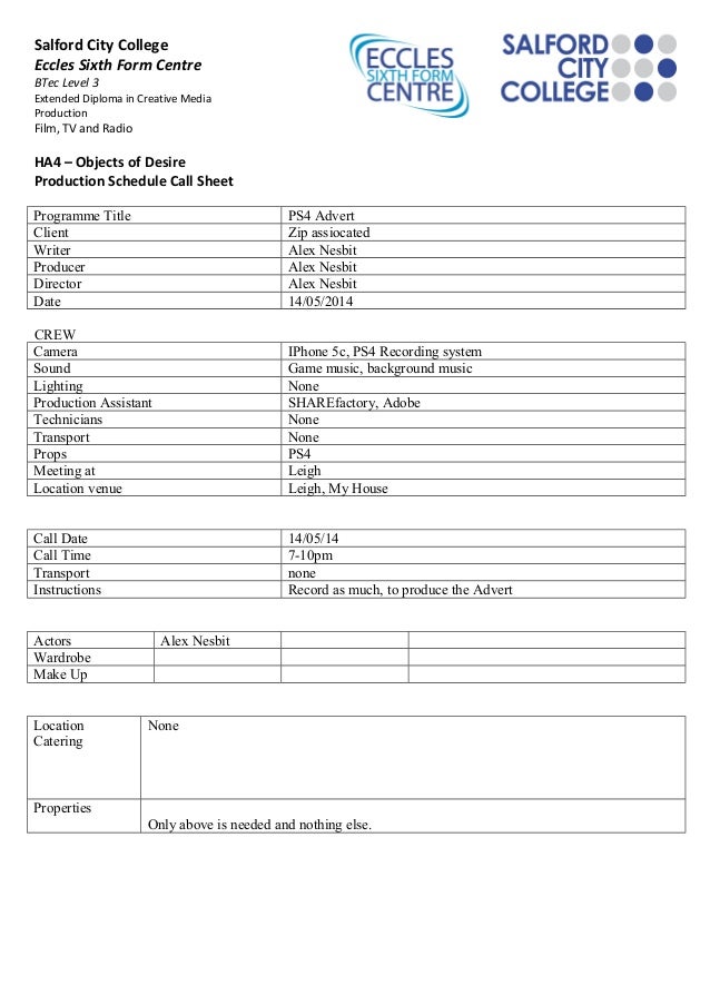 simple call sheet production schedule call sheet simple call sheet production schedule call sheet