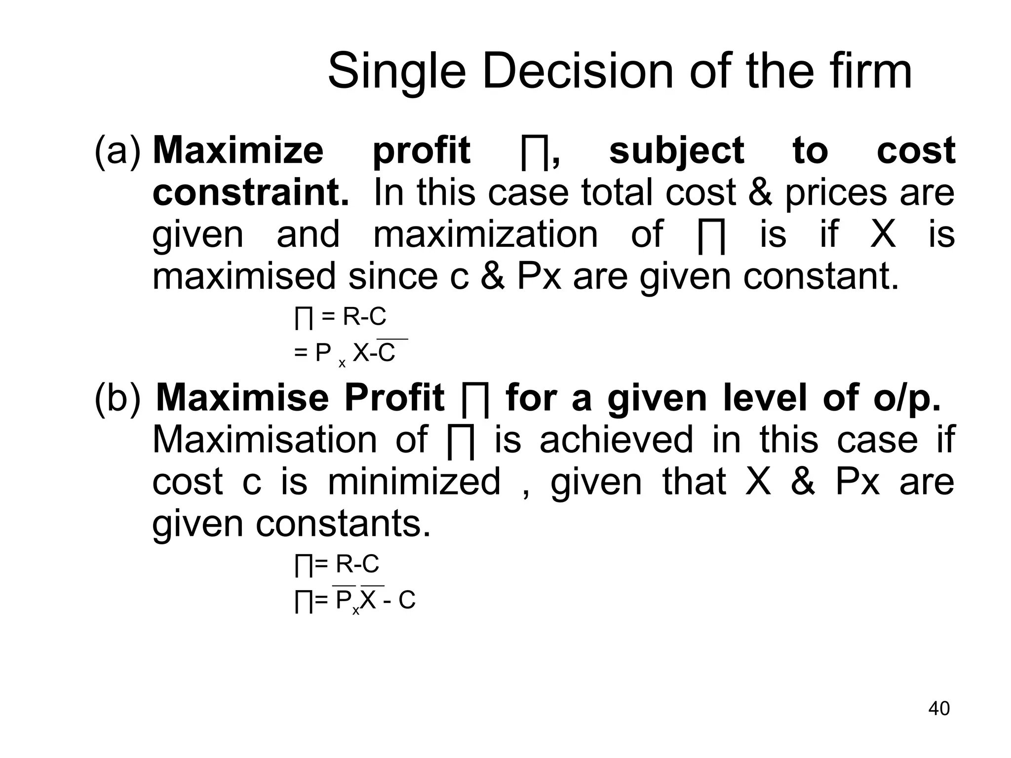 Production function and cost Slides .ppt