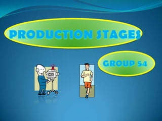 PRODUCTION STAGES GROUP 54 