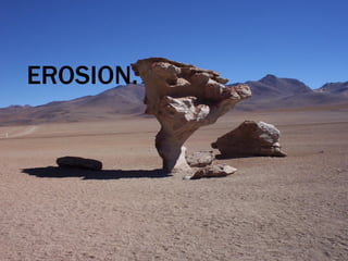 EROSION.
 