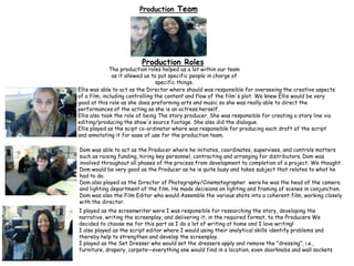 Production teams | PPTX