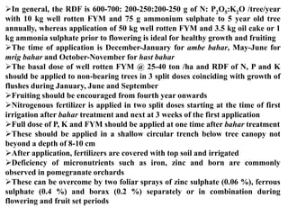 Fym Well Rotted production Technology of Pomegranate.pptx